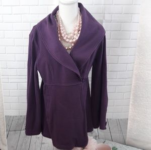 Kenar Plum Dress Jacket/Coat M